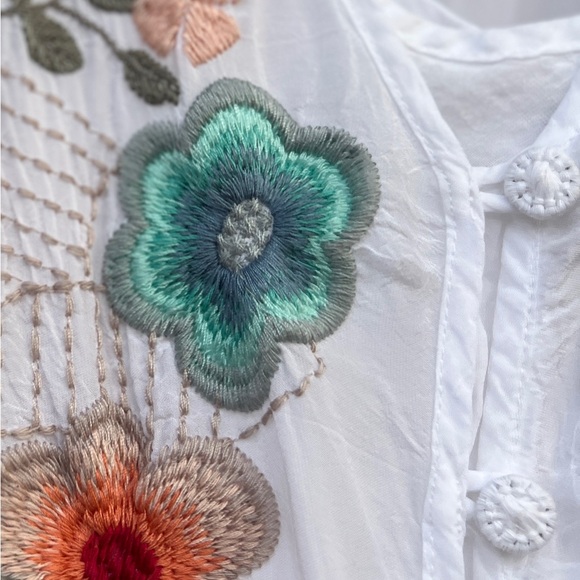 Johnny Was Fiero Embroidered Dress Size Small - Picture 15 of 17